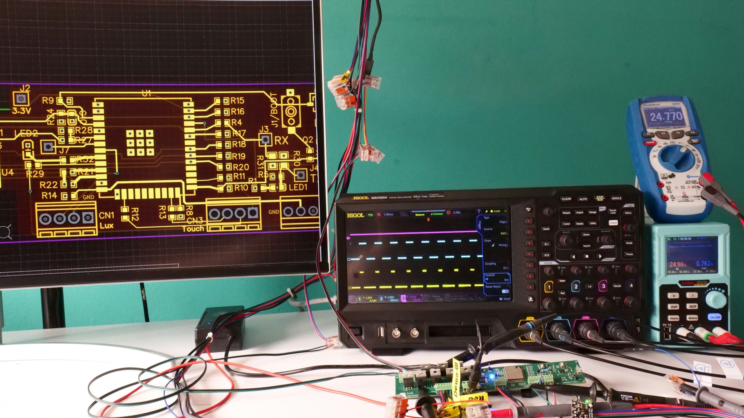 Demo setup of a monitoring kill switch interface