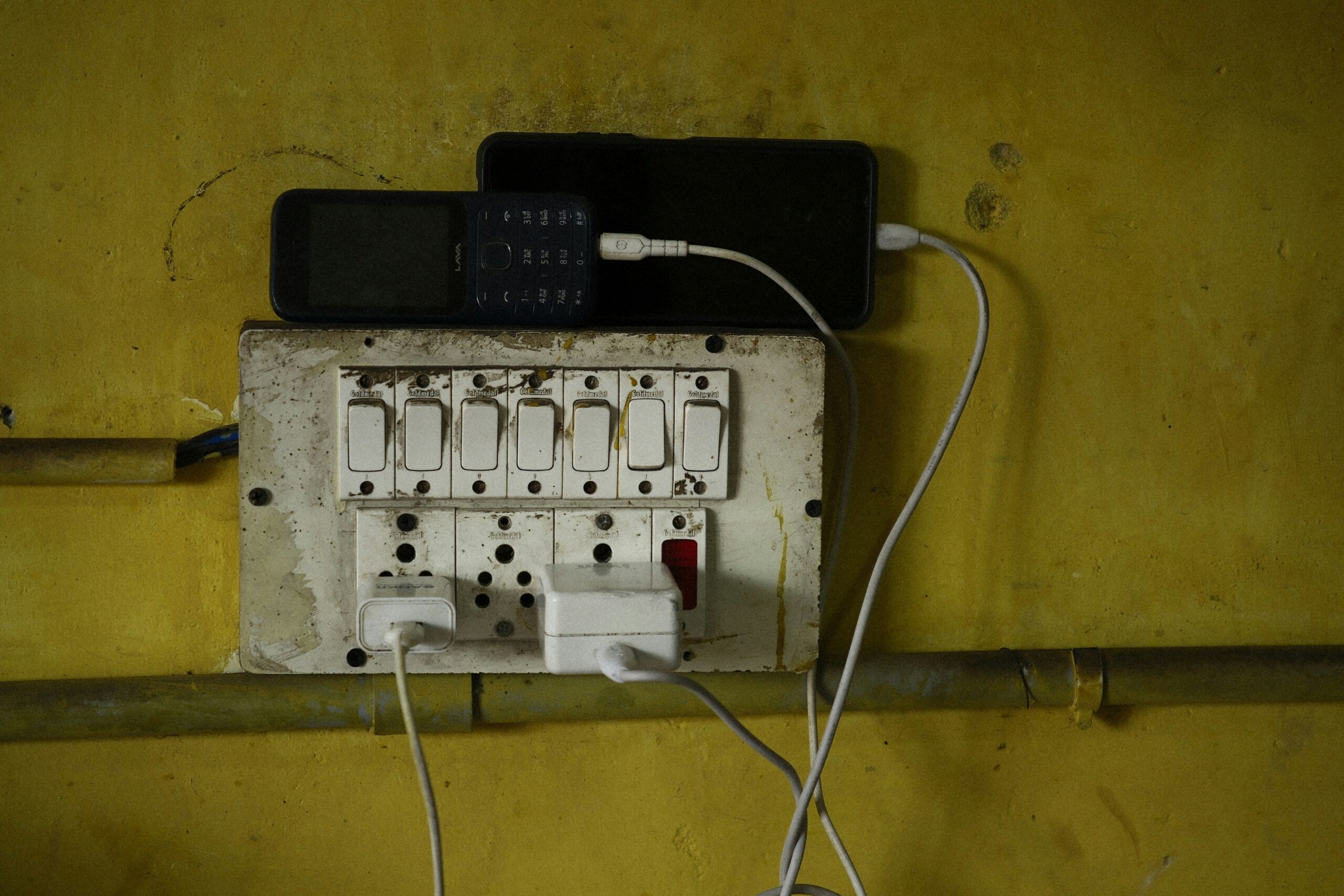emergency shutdown button