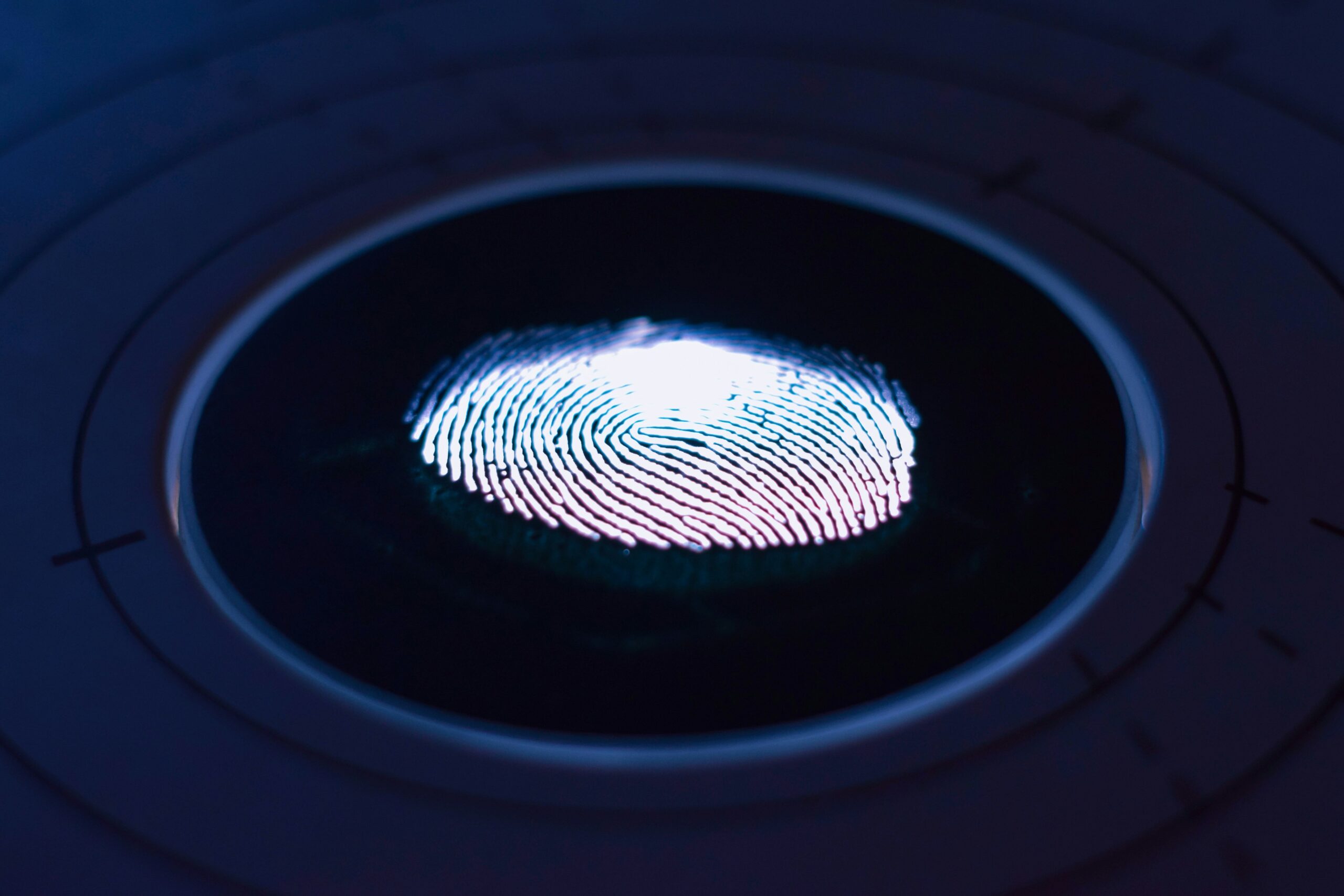 Infographic displaying multiple layers of biometric trigger security